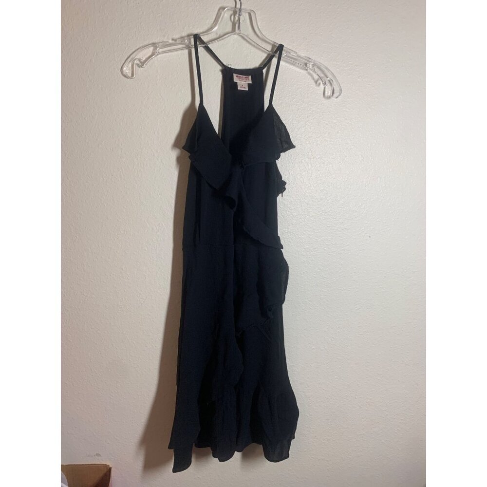 Mossimo Dress Party Travel Casual Boho Y2K Lightweight Castlecore Black Sz Small